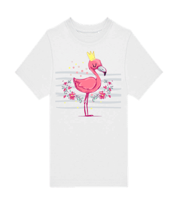 Royal Flamingo - T-shirt homme B&C - Blanc - Devant