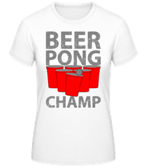 Beer Pong Champ · Dámské basic tričko