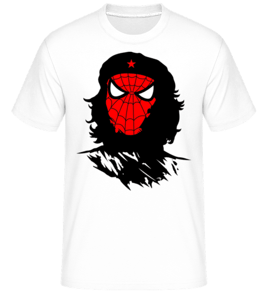 Aperçu: Spider Che -  T-Shirt Shirtinator homme - Blanc - Devant