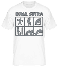 Koma Sutra - Männer Basic T-Shirt - Weiß - Vorne