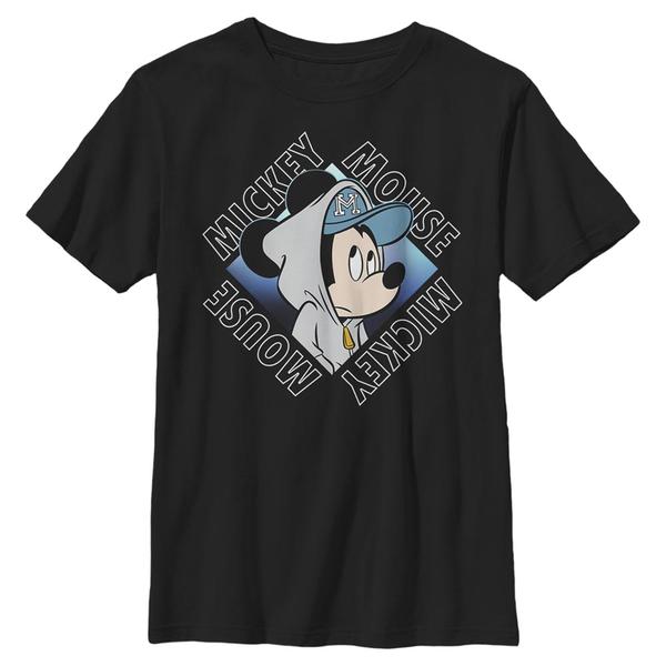 Aperçu: Disney - Mickey Mouse - Mickey Mouse Cool Mickey - Enfant T-shirt - Noir - Devant
