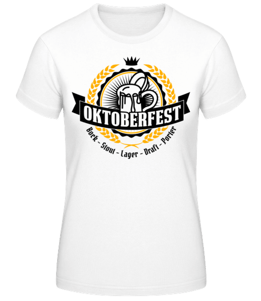 Preview: Oktoberfest Maß - Women's B&C T-Shirt - White - Front