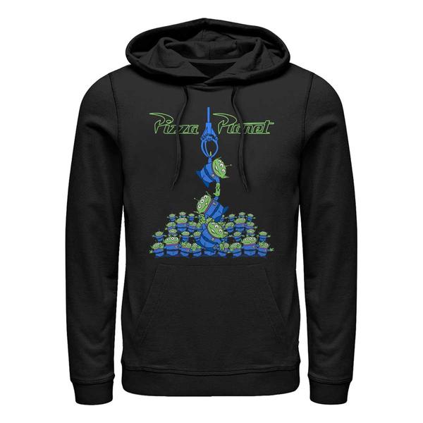Aperçu: Disney - Toy Story - Aliens Alien Planet - Unisex Sweat à capuche - Noir - Devant