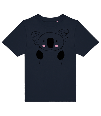 Cute Koala - Dětské tričko B&C - Namořnická modrá - Napřed