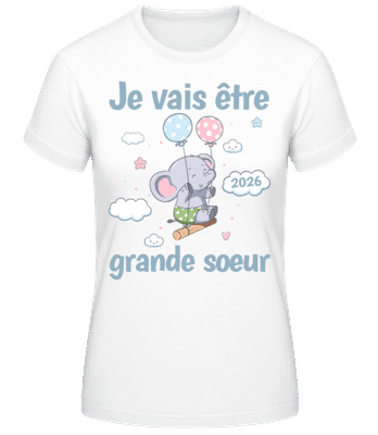 Grande Soeur 2026 - T-shirt standard Femme - Blanc - Devant