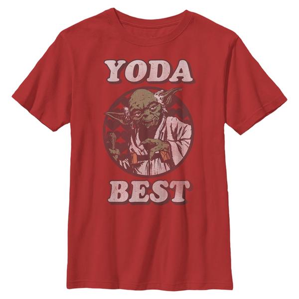 Aperçu: Star Wars - Yoda Best - Valentine's Day - Enfant T-shirt - Rouge - Devant