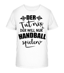 Der Will Nur Handball Spielen · Kinder Bio T-Shirt Stanley Stella 2.0