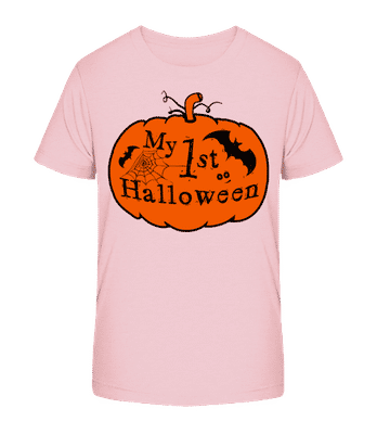 My First Halloween - Kinder Bio T-Shirt Stanley Stella 2.0 - Rosa - Vorne