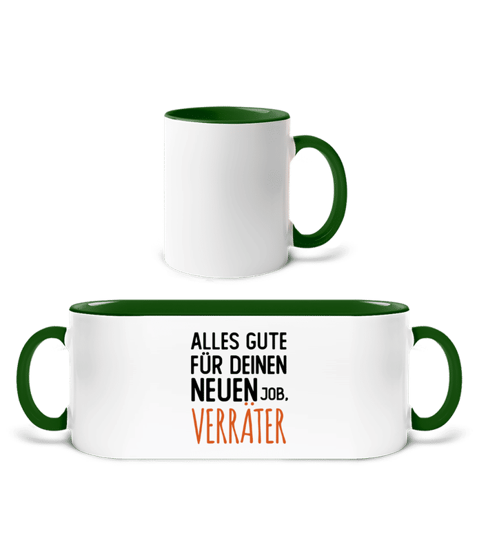 Weiß / Flaschengrün