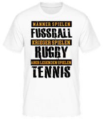 Legenden Spielen Tennis · Männer Basic T-Shirt