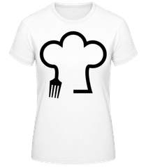 Chef Hat With Fork · Women's B&C T-Shirt