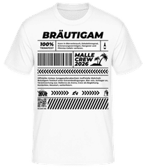 JGA Bräutigam Malle Crew 2026 · Männer T-Shirt B&C