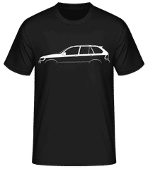 'BMW X5 (E53)' Silhouette · Pánske basic tričko