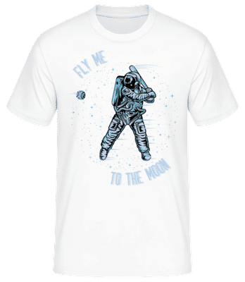 Fly Me To The Moon - T-shirt standard Homme - Blanc - Devant