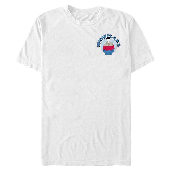 Aperçu: Netflix - Sex Education - Otis Snowflake - Homme T-shirt - Blanc - Devant