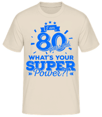 Superpower 80 Years Old · Camiseta básica para hombre