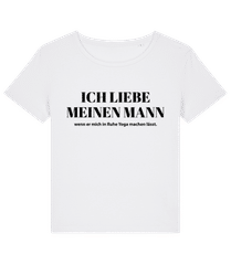 Ich Liebe Meinen Mann · Frauen Bio T-Shirt Stanley Stella 2.0