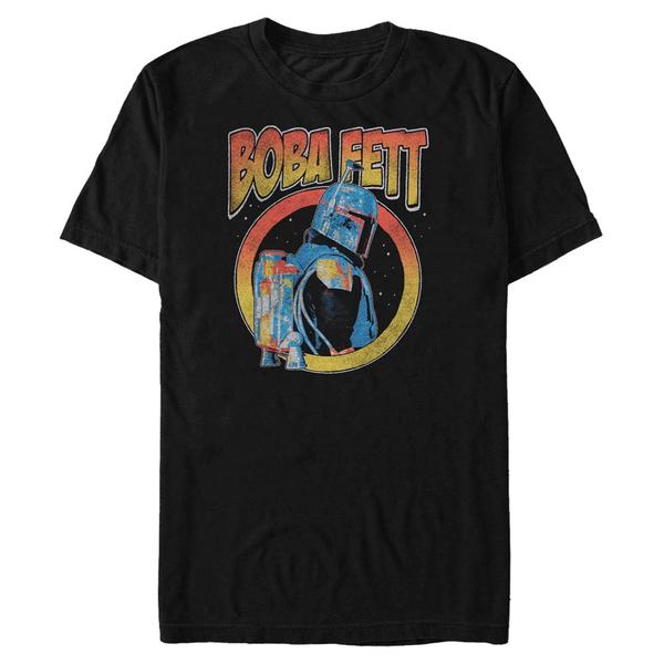 Aperçu: Star Wars - The Mandalorian - Boba Fett Dark Fett - Homme T-shirt - Noir - Devant