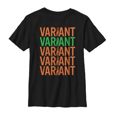 Marvel - Loki - Loki I Am Variant - Enfant T-shirt - Noir - Devant