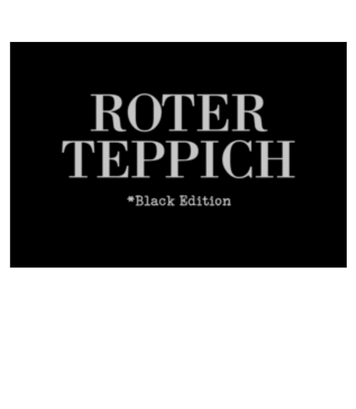 Vorschau: Roter Teppich Black Edition - Fußmatte - Weiß - Vorne