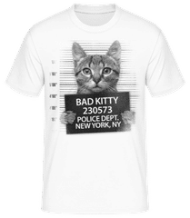 Kriminelle Katze · Männer Basic T-Shirt