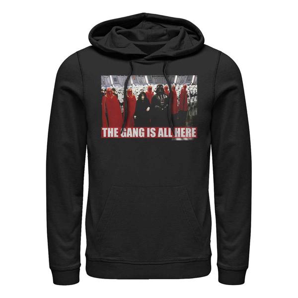 Aperçu: Star Wars - Skupina The Gang Is All Here - Unisex Sweat à capuche - Noir - Devant