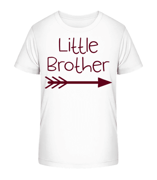 Aperçu: Little Brother - T-shirt bio Enfant Stanley Stella 2.0 - Blanc - Devant