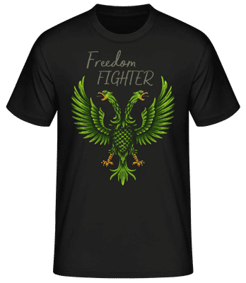 Fight For Freedom - Men's Basic T-Shirt - Black - Front