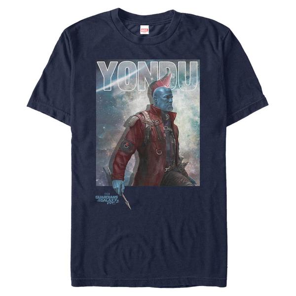 Marvel - Les Gardiens de la Galaxie - Yondu In Space - Homme T-shirt - Bleu marine - Devant