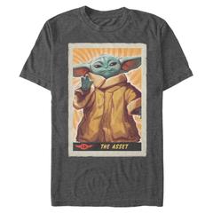 Star Wars - The Mandalorian - L'Enfant The Asset Poster - Homme T-shirt