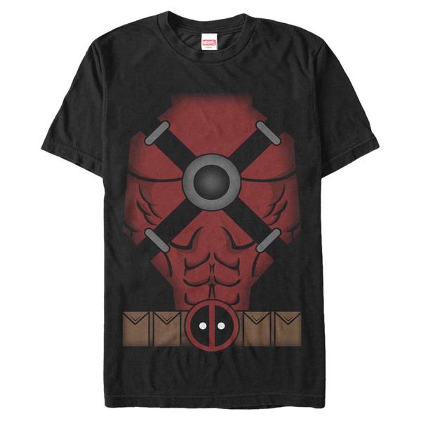 Aperçu: Marvel - Deadpool - Deadpool - Halloween - Homme T-shirt - Noir - Devant
