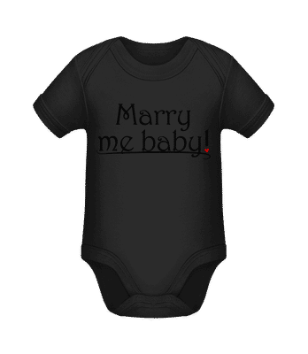 Vezmi si ma baby! - Bio body pre deti - Čierna - Predné