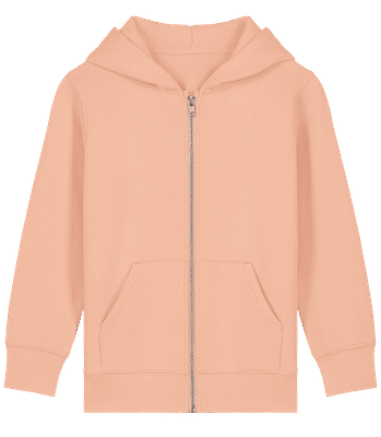 Veste en sweat bio pour enfants Stanley Stella 2.0 - Saumon - Devant