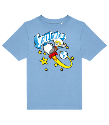 Space Cowboy - T-shirt enfants B&C - Bleu clair - Devant