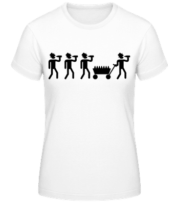 Vatertags-Party - Frauen T-Shirt B&C - Weiß - Vorne