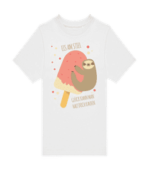 Eis Am Stiel Faultier · Kinder T-Shirt B&C