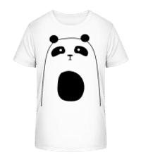 Cute Panda - Camiseta orgánica para niños Stanley Stella 2.0 - Blanco - delante