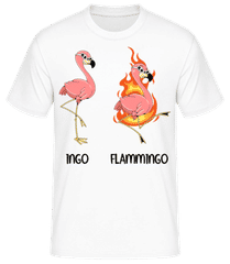 Ingo Flammingo · Männer Basic T-Shirt