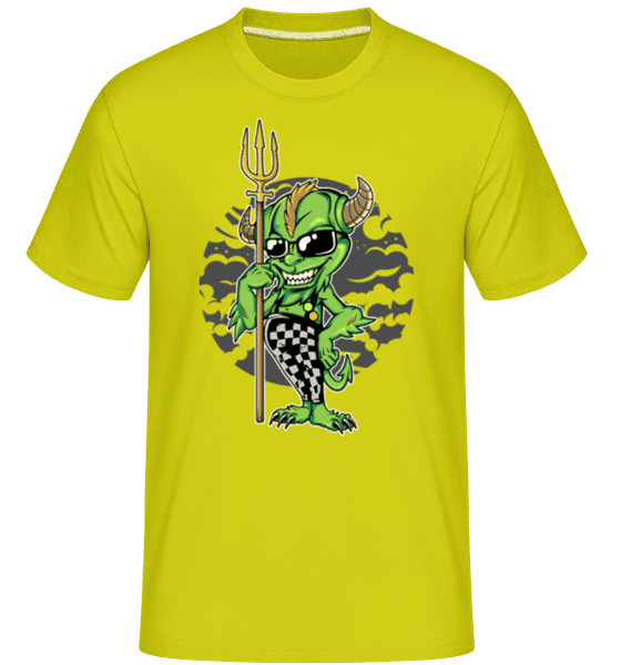 Preview: Goblin -  Shirtinator Men's T-Shirt - Lime - Front