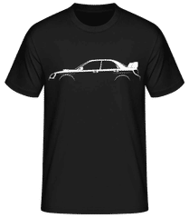 'Subaru Impreza WRX STi 2002' Silhouette · Men's Basic T-Shirt