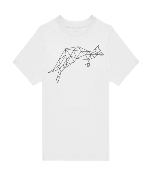 Aperçu: Polygon Kangourou - T-shirt homme B&C - Blanc - Devant