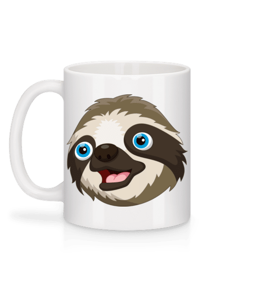 Aperçu: Indolence Doux - Mug en céramique blanc - Blanc - Derrière