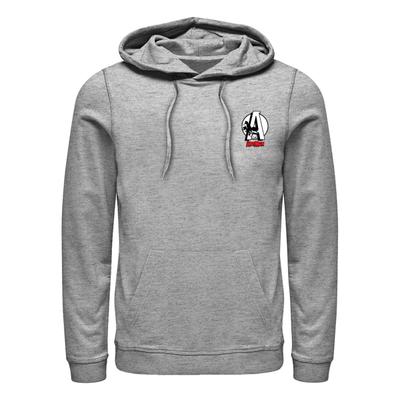 Marvel - Avengers - Ant-Man Antman Badge - Unisex Sweat à capuche - Gris chiné - Devant