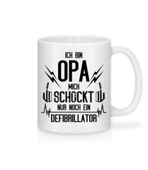 Opa Schockt Nur Der Defibrillator · Tasse