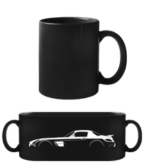 'Mercedes-Benz SLS AMG BS' Silhouette · Black Mug