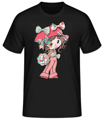 Loop Girl - Men's B&C T-Shirt - Black - Front