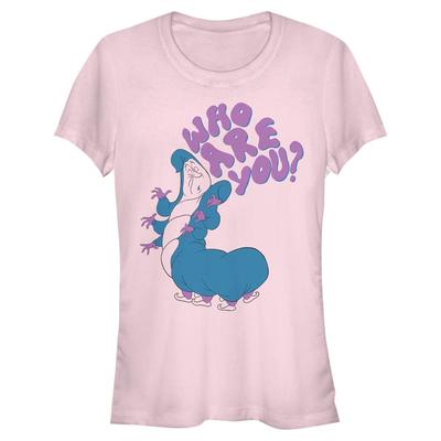 Disney - Alice aux pays des merveilles - Caterpillar Who Are You - Femme T-shirt - Rose - Devant