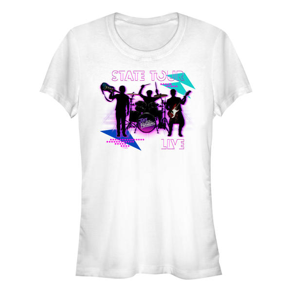 Aperçu: Netflix - Julie And The Phantoms - Skupina State Tour - Femme T-shirt - Blanc - Devant