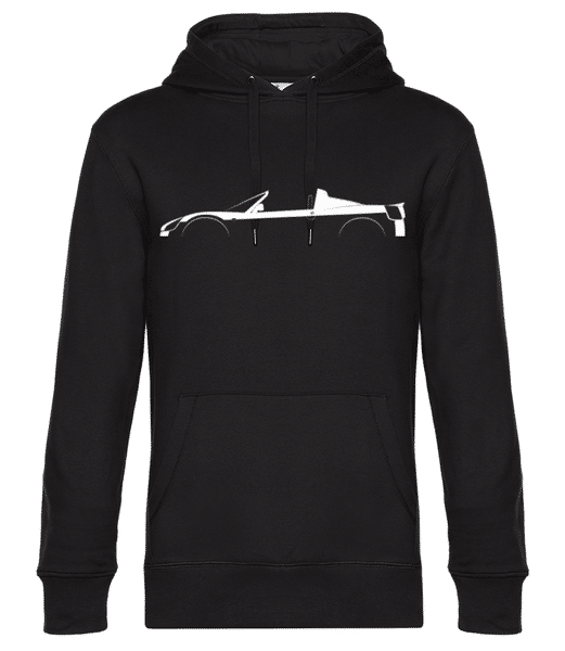 'Opel Speedster' Silhouette - Sweat à capuche premium Unisexe - Noir - Devant
