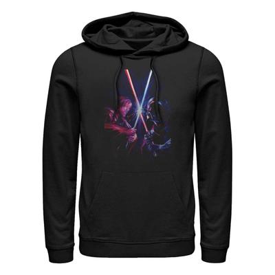 Star Wars - Obi-Wan Kenobi - Obi-Wan Kenobi & Darth Vader Kenobi Vader - Unisex Hoodie - Black - Front